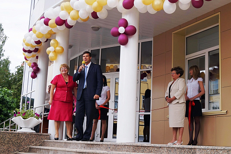 Открытие нового здания Демидовского филиала